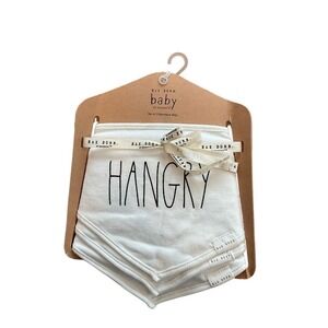 Rae Dunn Set of 3 Cotton Bandana Bibs